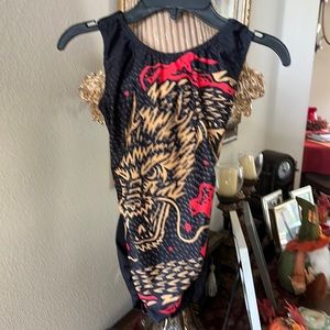 Axs gymnastics leotard excellent condition back is cut out